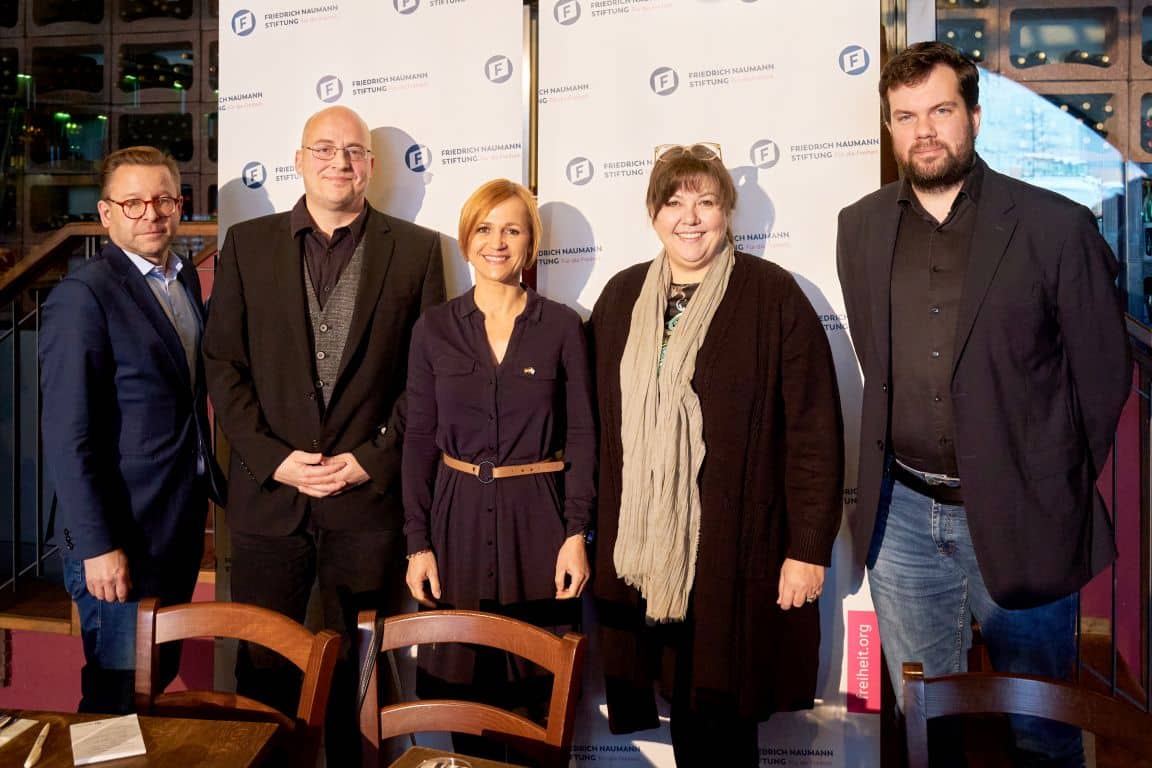 Hilmar Sattler, Oliver Huxhold, Katja Adler, Sabine Distler, Thomas Clausen